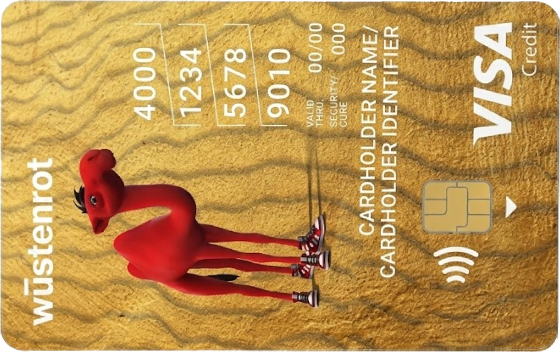 Wüstenrot card complete Gold