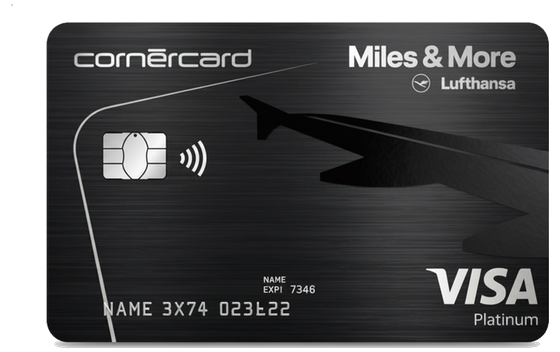 Cornèrcard Miles & More Kombi-Angebot Platinum
