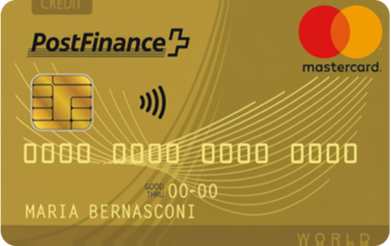PostFinance Mastercard Gold