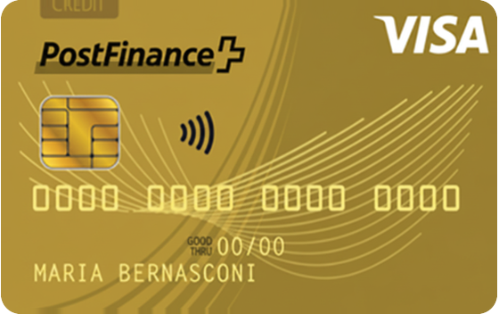 PostFinance Visa Gold Card