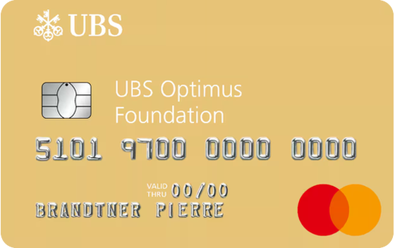 UBS Optimus Foundation Charity Card Visa