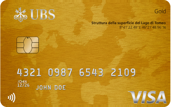 UBS Visa Card Gold USD