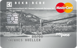 BEKB Mastercard Silber