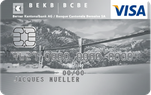 BEKB Visa Silber