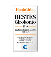 Bestes Girokonto (Handelsblatt 02.2019).