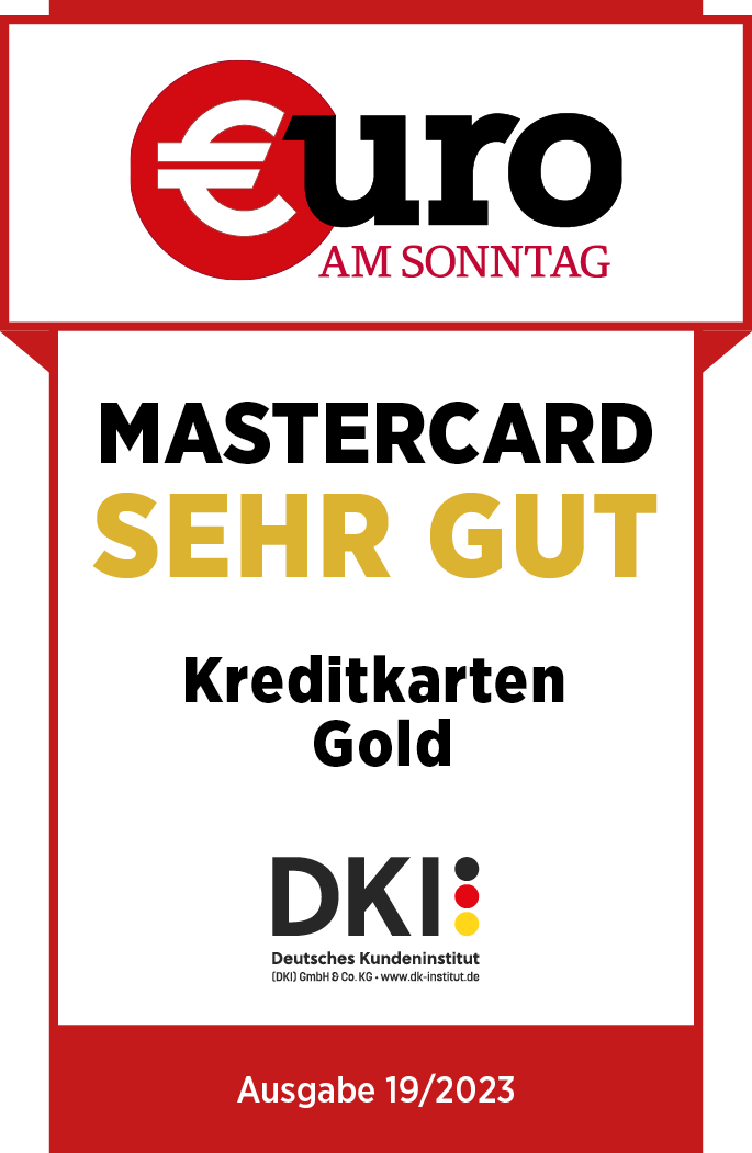 TF Mastercard Gold: Sehr gut (€uro am Sonntag 05.2023).