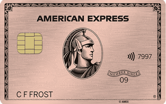 American Express Gold Card Rosé