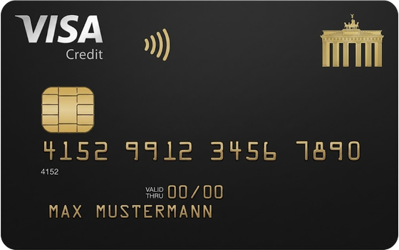 Deutschland-Kreditkarte Visa Gold