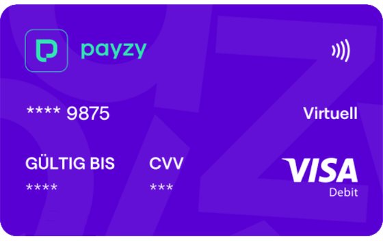 Payzy Visa Cashback-Karte