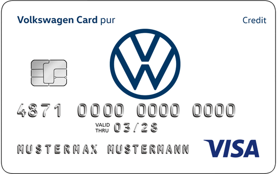 Volkswagen Visa Card pur