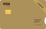 Credit Card Gold Light
