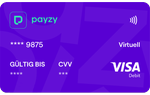 Payzy Visa Cashback-Karte